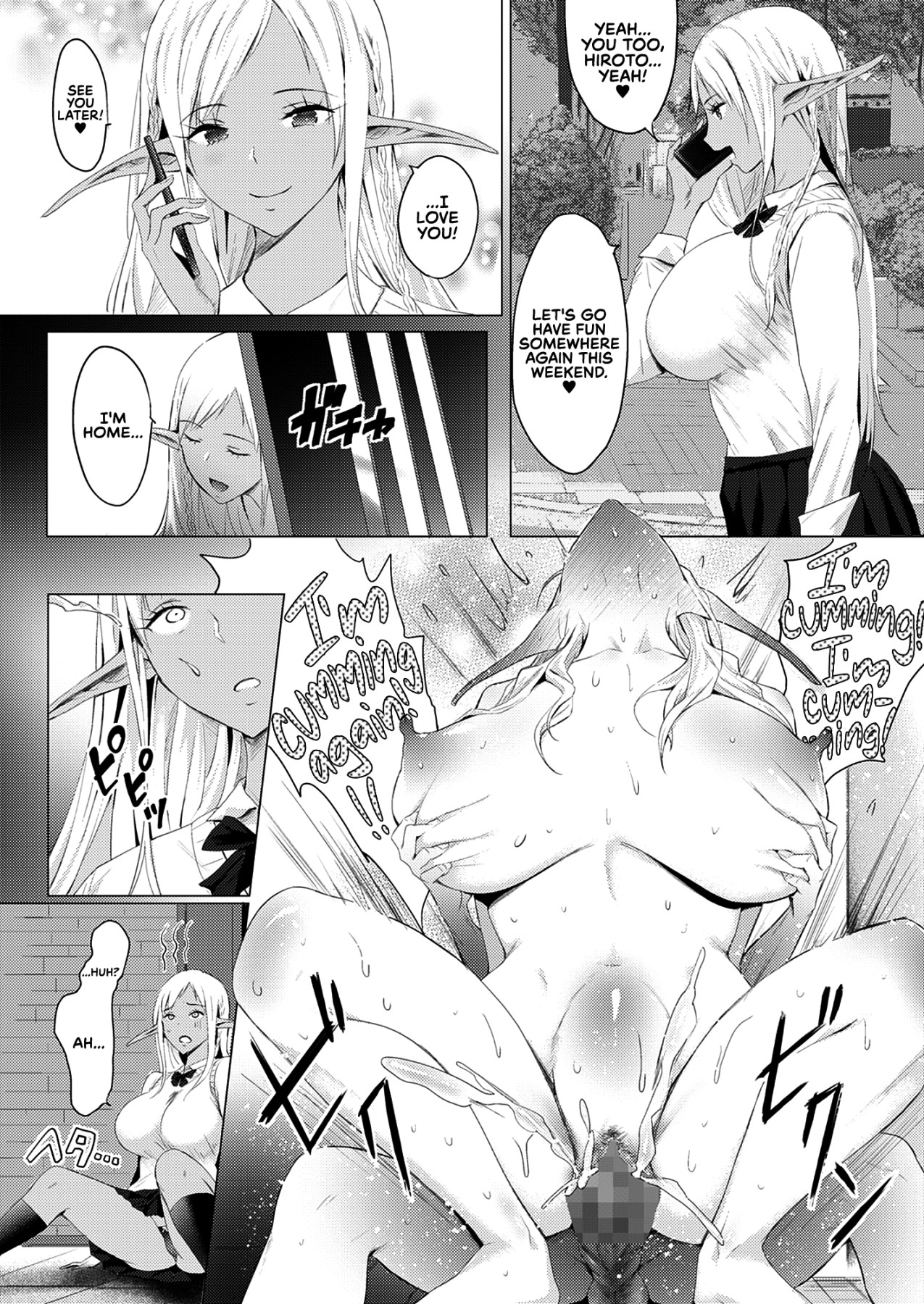 Hentai Manga Comic-I Got an Orc Dick! Then I Made an Elf Mother and Daughter Into My Personal Fuckholes Lololol-Read-18